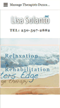 Mobile Screenshot of massagetherapistsduncan.com